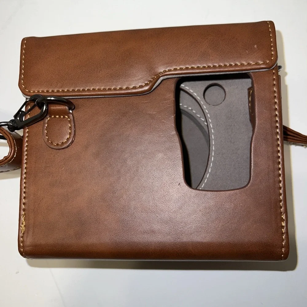 Kodak Portable Instant Bag Retro Style PU Leather Carrying Case J7C0